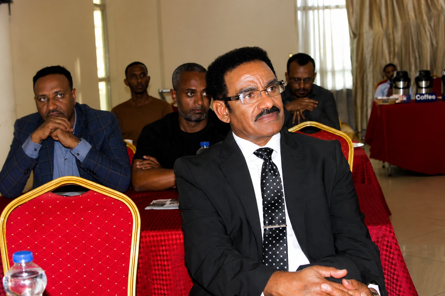 Guests seated at the Grand Opening in Addis Ababa